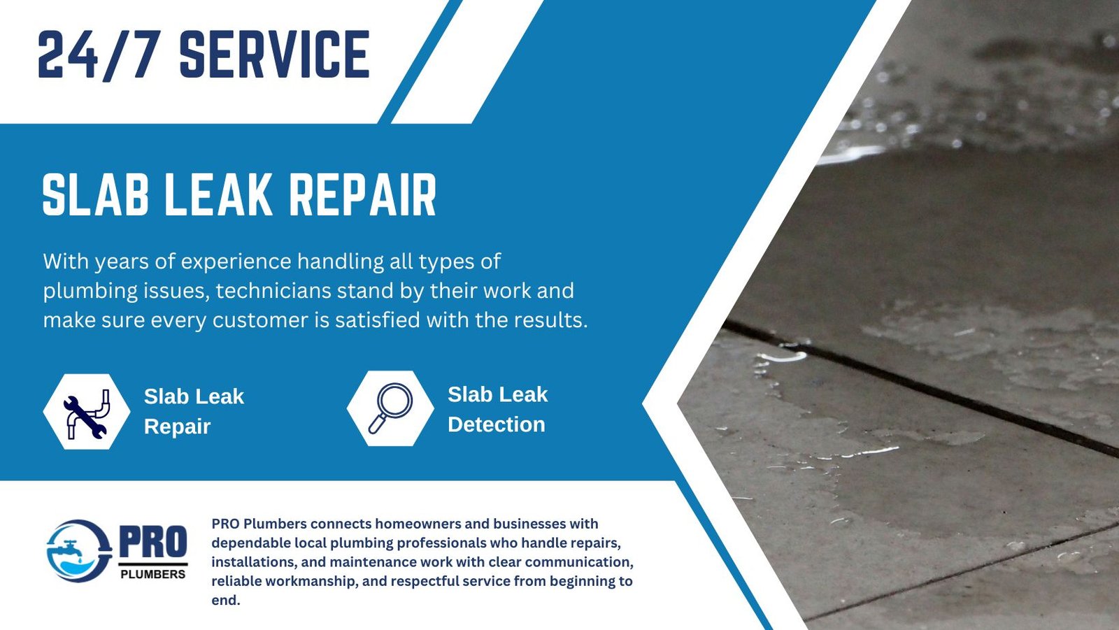 Slab Leak Repair in Redlands